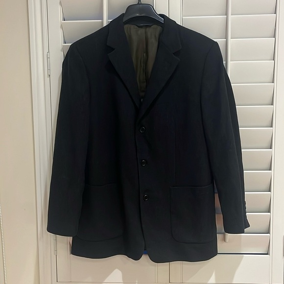 J crew Wool Cashmere Three Buttons Charcoal Grey Blazer Size 42R - Picture 2 of 11